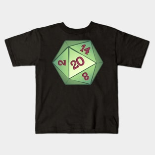 Natural 20 Dice Kids T-Shirt